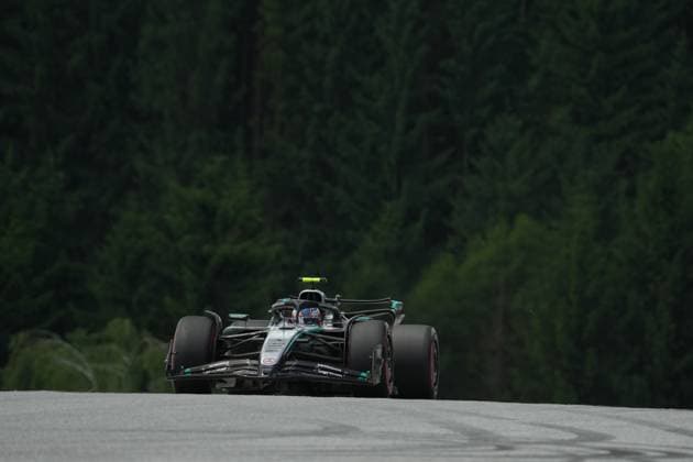 28 06 2025, Red Bull Ring, Spielberg, Formula 1 Grand Prix of Austria 2025 , in the picture Andrea Kimi Antonelli ITA , Mercedes AMG Petronas Formula One Team Photo by Hasan Bratic DeFodi Images