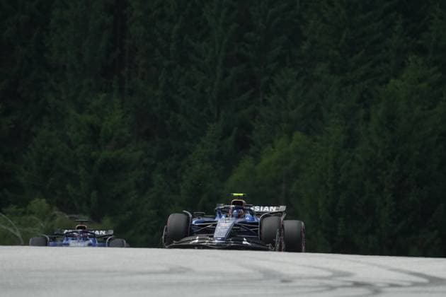 28 06 2025, Red Bull Ring, Spielberg, Formula 1 Austrian Grand Prix 2025 , in the picture Carlos Sainz Jr ESP , Atlassian Williams Racing, Alexander Albon GBR Photo by Hasan Bratic DeFodi Images