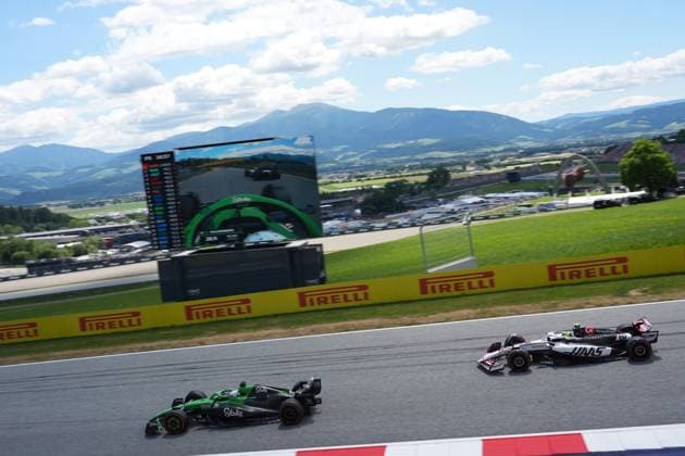 Formula 1 Austrian Grand Prix 2025 28 06 2025, Red Bull Ring, Spielberg, Formula 1 Austrian Grand Prix 2025 , pictured Nico Hülkenberg DEU , Stake F1 Team Kick Sauber, Oliver Bearman GBR , MoneyGram Haas F1 Team nordphotoxGmbHx xBratic nph00250