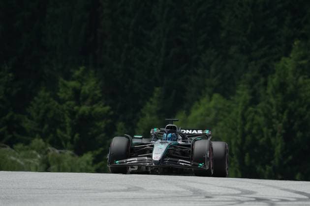 28 06 2025, Red Bull Ring, Spielberg, Formula 1 Grand Prix of Austria 2025 , in the picture George Russell GBR , Mercedes AMG Petronas Formula One Team Photo by Hasan Bratic DeFodi Images