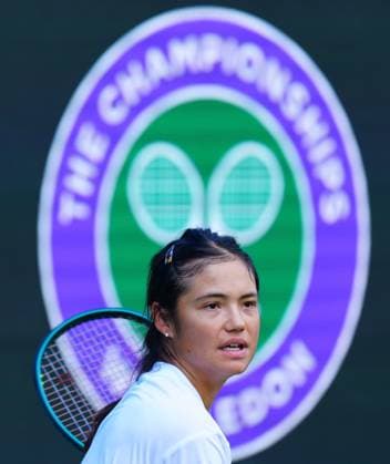 Emma Raducanu practices Wimbledon Tennis Championships, Saturday Practice, The All England Lawn Tennis and Croquet Club, London, UK - 28 Jun 2025London The All England Lawn Tennis and United Kingdom  Copyright: xJavierxGarcia Shutterstockx 15371374m