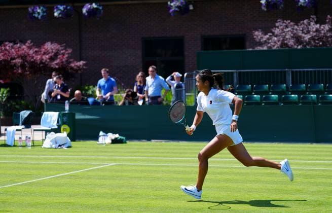 Emma Raducanu practices Wimbledon Tennis Championships, Saturday Practice, The All England Lawn Tennis and Croquet Club, London, UK - 28 Jun 2025London The All England Lawn Tennis and United Kingdom  Copyright: xJavierxGarcia Shutterstockx 15371374u