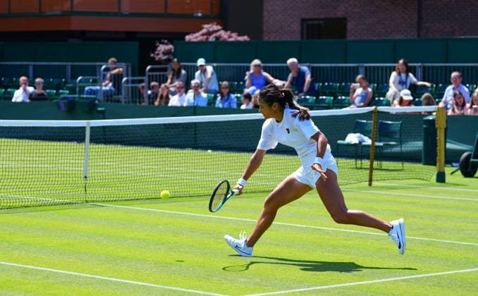 Emma Raducanu practices Wimbledon Tennis Championships, Saturday Practice, The All England Lawn Tennis and Croquet Club, London, UK - 28 Jun 2025London The All England Lawn Tennis and United Kingdom  Copyright: xJavierxGarcia Shutterstockx 15371374v