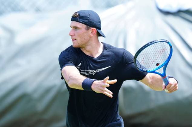 Jack Draper practices Wimbledon Tennis Championships, Saturday Practice, The All England Lawn Tennis and Croquet Club, London, UK - 28 Jun 2025London The All England Lawn Tennis and United Kingdom  Copyright: xJavierxGarcia Shutterstockx 15371374ag