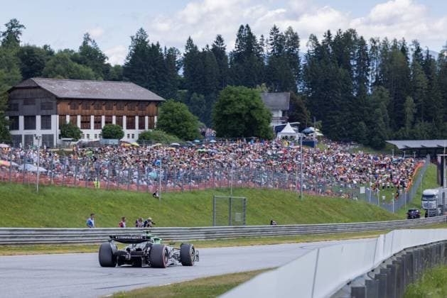 FORMULA 1 - GP of Austria 2025 SPIELBERG,AUSTRIA,28.JUN.25 - MOTORSPORTS, FORMULA 1 - Grand Prix of Austria, Red Bull Ring, practice and qualifying. Image shows Gabriel Bortoleto (BRA Kick Sauber).  GEPAxpictures xMatthiasxTrinkl