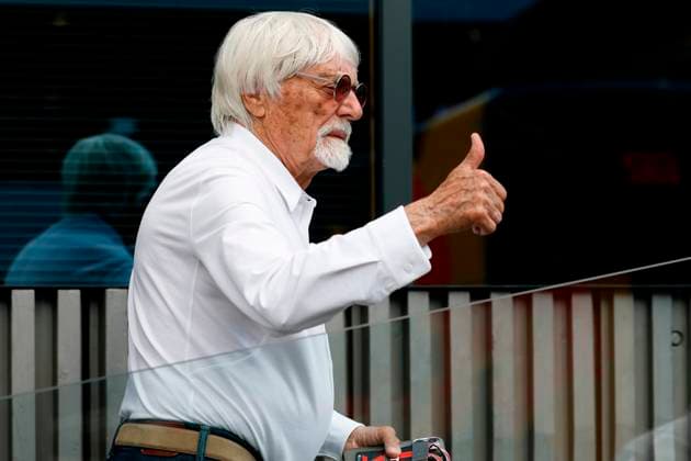 28 06 2025, xsvx, Motorsport FIA Formula 1, Austrian Grand Prix v l Bernie Ecclestone FIA REGULATIONS PROHIBIT ANY USE OF PHOTOGRAPHS as IMAGE SEQUENCES and or QUASI VIDEO Zeltweg Spielberg