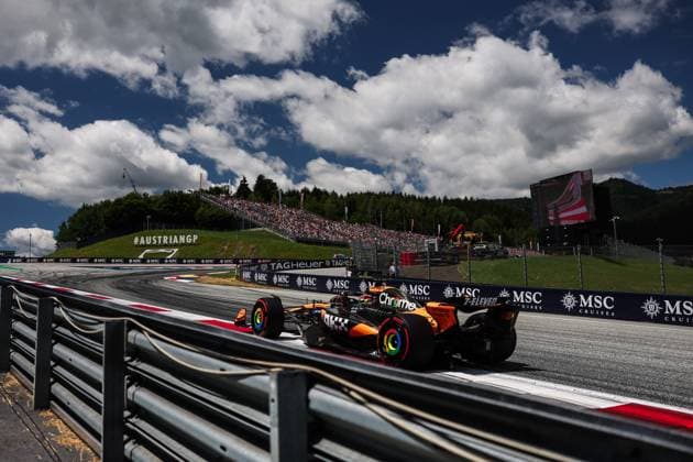 81 Oscar Piastri AUS, McLaren F1 Team , F1 Grand Prix of Austria at Red Bull Ring on June 28, 2025 in Spielberg, Austria Photo by HOCH ZWEI Spielberg Austria