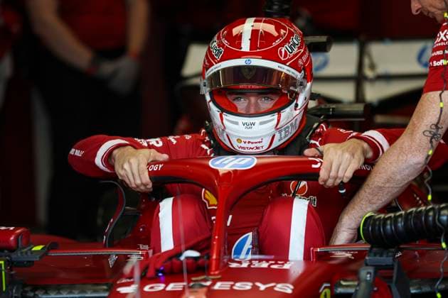 F1 - AUSTRIAN GRAND PRIX 2025 LECLERC Charles (mco), Scuderia Ferrari SF-25, portrait during the Formula 1 MSC Cruises Austrian Grand Prix 2025, 11th round of the 2025 FIA Formula One World Championship, WM, Weltmeisterschaft from June 27 to 29, 2025 on the Red Bull Ring, in Spielberg, Austria - SpielbergAustria  Copyright: xXavixBonillax