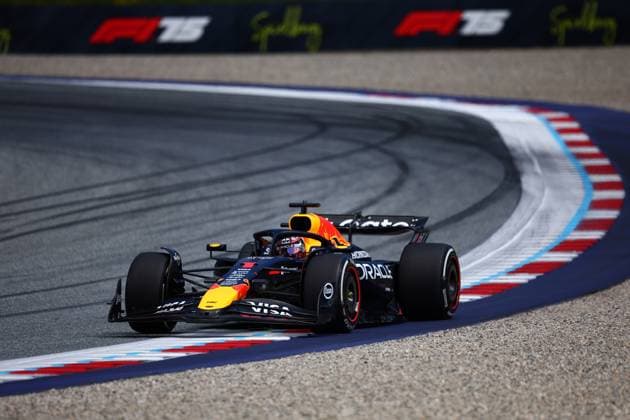 F1 Gran Prix of Austria Max Verstappen of Red Bull Racing on track during final practice for the F1 Grand Prix of Austria at Redbull Ring on June 28, 2025 in Spielberg, Austria. Spielberg Redbull Ring Austria Copyright: xMarcoxCanonierox