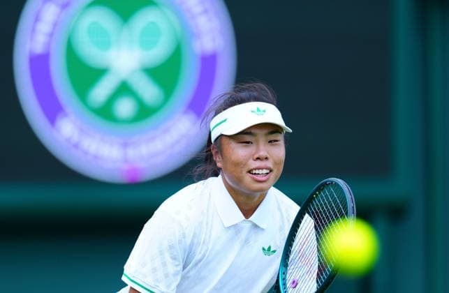 Minnge Xu practices Wimbledon Tennis Championships, Saturday Practice, The All England Lawn Tennis and Croquet Club, London, UK - 28 Jun 2025London The All England Lawn Tennis and United Kingdom  Copyright: xJavierxGarcia Shutterstockx 15371374ao