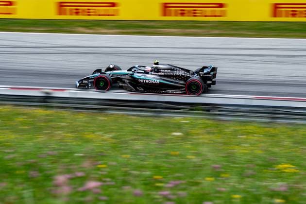 F1 - AUSTRIAN GRAND PRIX 2025 12 KIMI ANTONELLI Andrea (ita), Mercedes AMG F1 Team W16, action during the Formula 1 MSC Cruises Austrian Grand Prix 2025, 11th round of the 2025 FIA Formula One World Championship, WM, Weltmeisterschaft from June 27 to 29, 2025 on the Red Bull Ring, in Spielberg, Austria - SpielbergAustria  Copyright: xALBERTOxVIMERCATIx