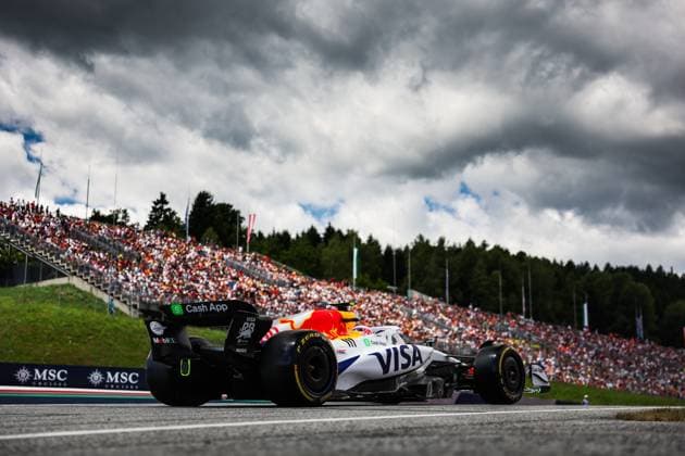 F1 - AUSTRIAN GRAND PRIX 2025 30 LAWSON Liam (nzl), Visa Cash App RB F1 Team VCARB02, action during the Formula 1 MSC Cruises Austrian Grand Prix 2025, 11th round of the 2025 FIA Formula One World Championship, WM, Weltmeisterschaft from June 27 to 29, 2025 on the Red Bull Ring, in Spielberg, Austria - SpielbergAustria  Copyright: xANTONINxVINCENTx