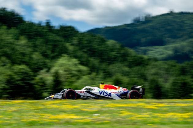 F1 - AUSTRIAN GRAND PRIX 2025 30 LAWSON Liam (nzl), Visa Cash App RB F1 Team VCARB02, action during the Formula 1 MSC Cruises Austrian Grand Prix 2025, 11th round of the 2025 FIA Formula One World Championship, WM, Weltmeisterschaft from June 27 to 29, 2025 on the Red Bull Ring, in Spielberg, Austria - SpielbergAustria  Copyright: xALBERTOxVIMERCATIx