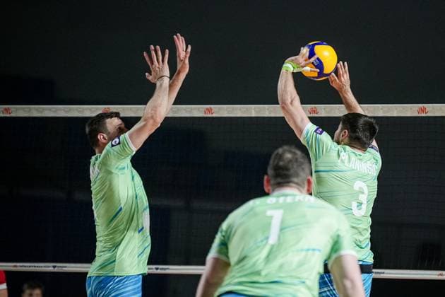 Volleyball, Nations League, Slovenia - France