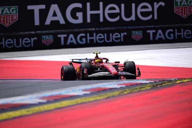 F1 Grand Prix of Austria - Qualifying Lewis Hamilton of Scuderia Ferrari drives during qualifying for the 12th round of the Formula 1 World Championship, WM, Weltmeisterschaft at the Red Bull Ring in Spielberg, Styria, Austria, on June 28, 2025. Spielberg Styria Austria  Copyright: xAndreaxDiodatox originalFilename:diodato-formula1250628_np9yx.jpg
