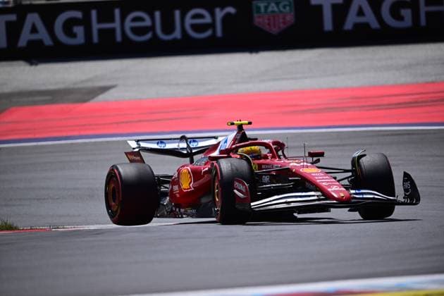 F1 Grand Prix of Austria - Qualifying Lewis Hamilton of Scuderia Ferrari drives during qualifying for the 12th round of the Formula 1 World Championship, WM, Weltmeisterschaft at the Red Bull Ring in Spielberg, Styria, Austria, on June 28, 2025. Spielberg Styria Austria  Copyright: xAndreaxDiodatox originalFilename:diodato-formula1250628_npX9m.jpg