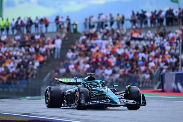F1 Grand Prix of Austria - Qualifying Lance Stroll of the Aston Martin Cognizant F1 Team drives during qualifying in the 12th round of the Formula 1 World Championship, WM, Weltmeisterschaft at the Red Bull Ring in Spielberg, Styria, Austria, on June 28, 2025. Spielberg Styria Austria  Copyright: xAndreaxDiodatox originalFilename:diodato-formula1250628_npdVY.jpg