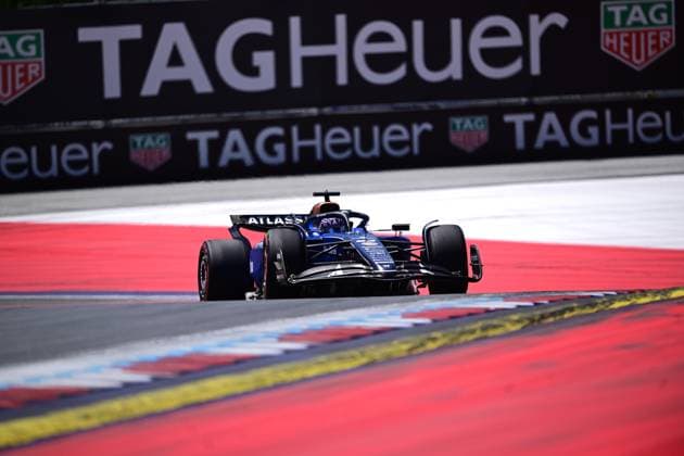 F1 Grand Prix of Austria - Qualifying Alexander Albon of the Williams F1 Team drives during qualifying for the 12th round of the Formula 1 World Championship, WM, Weltmeisterschaft at the Red Bull Ring in Spielberg, Styria, Austria, on June 28, 2025. Spielberg Styria Austria  Copyright: xAndreaxDiodatox originalFilename:diodato-formula1250628_npoNZ.jpg