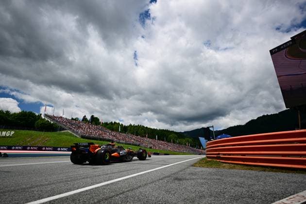 F1 Grand Prix of Austria - Qualifying Oscar Piastri of the McLaren F1 Team drives during qualifying in the 12th round of the Formula 1 World Championship, WM, Weltmeisterschaft at the Red Bull Ring in Spielberg, Styria, Austria, on June 28, 2025. Spielberg Styria Austria  Copyright: xAndreaxDiodatox originalFilename:diodato-formula1250628_npBAL.jpg