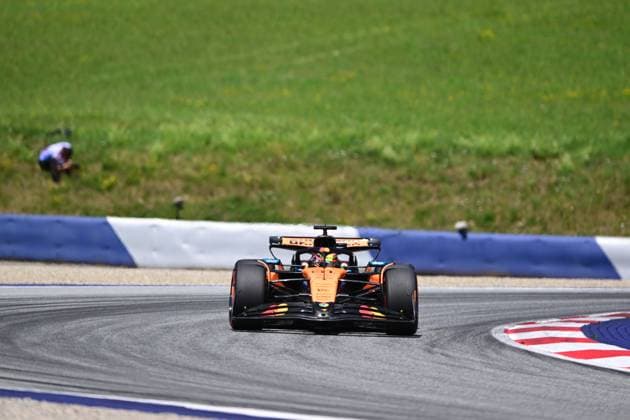 F1 Grand Prix of Austria - Qualifying Oscar Piastri of the McLaren F1 Team drives during qualifying in the 12th round of the Formula 1 World Championship, WM, Weltmeisterschaft at the Red Bull Ring in Spielberg, Styria, Austria, on June 28, 2025. Spielberg Styria Austria  Copyright: xAndreaxDiodatox originalFilename:diodato-formula1250628_npDoG.jpg