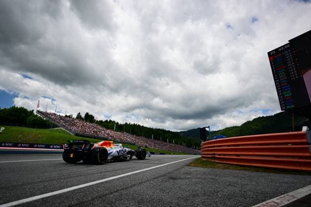 F1 Grand Prix of Austria - Qualifying Liam Lawson of Visa Cash-Up Racing Bulls drives during qualifying for the 12th round of the Formula 1 World Championship, WM, Weltmeisterschaft at Red Bull Ring in Spielberg, Styria, Austria, on June 28, 2025. Spielberg Styria Austria  Copyright: xAndreaxDiodatox originalFilename:diodato-formula1250628_npg5F.jpg