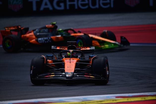 F1 Grand Prix of Austria - Qualifying Oscar Piastri of the McLaren F1 Team drives during qualifying in the 12th round of the Formula 1 World Championship, WM, Weltmeisterschaft at the Red Bull Ring in Spielberg, Styria, Austria, on June 28, 2025. Spielberg Styria Austria  Copyright: xAndreaxDiodatox originalFilename:diodato-formula1250628_np3B1.jpg