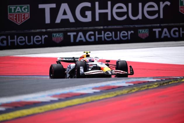 F1 Grand Prix of Austria - Qualifying Liam Lawson of Visa Cash-Up Racing Bulls drives during qualifying for the 12th round of the Formula 1 World Championship, WM, Weltmeisterschaft at Red Bull Ring in Spielberg, Styria, Austria, on June 28, 2025. Spielberg Styria Austria  Copyright: xAndreaxDiodatox originalFilename:diodato-formula1250628_npbom.jpg