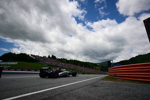 F1 Grand Prix of Austria - Qualifying Oliver Bearman of the Haas F1 Team drives during qualifying for the 12th round of the Formula 1 World Championship, WM, Weltmeisterschaft at the Red Bull Ring in Spielberg, Styria, Austria, on June 28, 2025. Spielberg Styria Austria  Copyright: xAndreaxDiodatox originalFilename:diodato-formula1250628_npmbC.jpg
