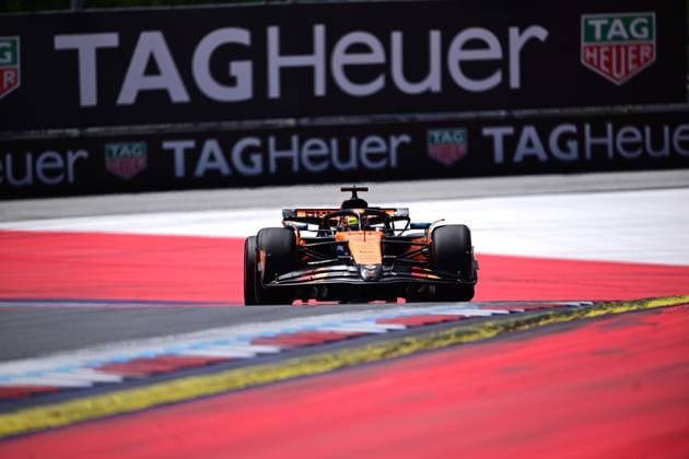 F1 Grand Prix of Austria - Qualifying Oscar Piastri of the McLaren F1 Team drives during qualifying in the 12th round of the Formula 1 World Championship, WM, Weltmeisterschaft at the Red Bull Ring in Spielberg, Styria, Austria, on June 28, 2025. Spielberg Styria Austria  Copyright: xAndreaxDiodatox originalFilename:diodato-formula1250628_npSEp.jpg