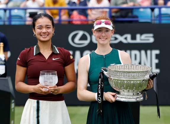 Tennis, WTA tournament in Eastbourne