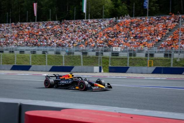 FORMULA 1 - GP of Austria 2025 SPIELBERG,AUSTRIA,28.JUN.25 - MOTORSPORTS, FORMULA 1 - Grand Prix of Austria, Red Bull Ring, practice and qualifying. Image shows Max Verstappen (NED Red Bull Racing).  GEPAxpictures xMatthiasxTrinkl