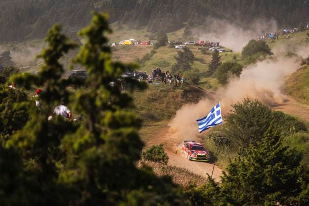 Bilder des Jahres 2025, Sport 06 Juni Sport Bilder des Tages AUTO - WRC, Motorsport Rallye, WM - ACROPOLIS RALLY GREECE 2025 43 Martin PROKOP, Michal ERNST, Skoda Fabia RS Rally2, action during the 2025 Acropolis Rally Greece, 7th round of the 2025 WRC World Rally Car Championship, from June 26 to 29, 2025 at Lamia, Greece - LamiaGreece  Copyright: xNikosxKatikisx