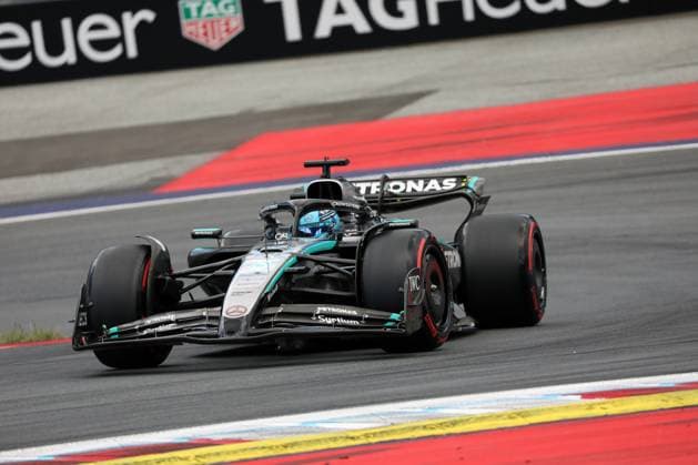Spielberg, Austria June 26 29, 2025 FIA Formula 1 World Championship Grand Prix Austria 2025 Qualifying Saturday Pictured George Russell GBR Red Bull Ring Styria Copyright: xFotostandx xHorstxBernhardtx