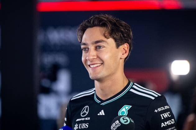 George Russell Mercedes AMG Petronas F1 Team, Great Britain, 63 , AUT, Formula 1 World Championship, MSC Cruises Grand Prix of Austria, Red Bull Ring Spielberg, Qualifying Day, Season 2025, 28 06 2025 AUT, Formula 1 World Championship, MSC Cruises Grand Prix of Austria, Red Bull Ring Spielberg, Qualifying Day, Season 2025, 28 06 2025 Spielberg Copyright: xEibner-Pressefoto Memmlerx EP_MMR
