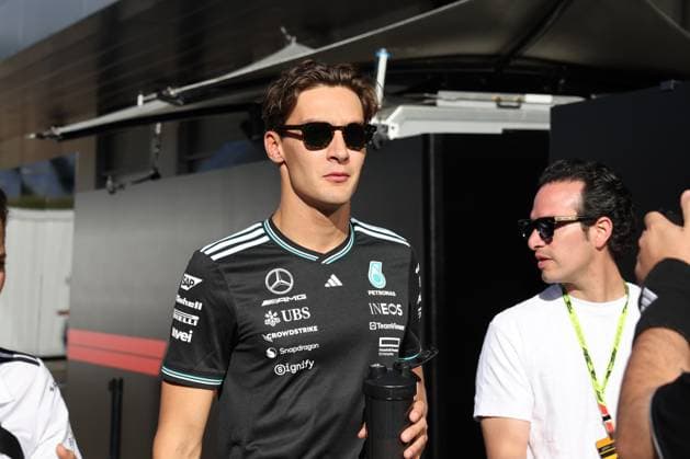George Russell Mercedes AMG Petronas Formula One Team, 63 , Qualifying, Grand Prix of Austria, Motorsport, Men, Formula 1, 28 06 2025 Spielberg Styria Austria Copyright: xkolbert-press AnnikaxGrafx