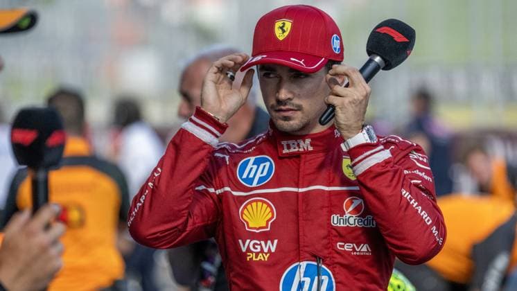 NÂ°16 Charles Leclerc MC Scuderia Ferrari HP during MSC Cruises Austrian Grand Prix 2025 Qualifying, Formula 1 Championship in Austria, Austria, June 28 2025  Copyright: xOttoxMoretti IPAxSportx xipa-agency.netx xx IPA_59592637 IPA_Agency_IPA59592637