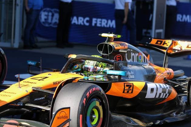 Spielberg, Austria June 26 29, 2025 FIA Formula 1 World Championship Grand Prix Austria 2025 Qualifying Saturday Pictured Lando Norris GBR Pole Position Red Bull Ring Styria Copyright: xFotostandx xHorstxBernhardtx