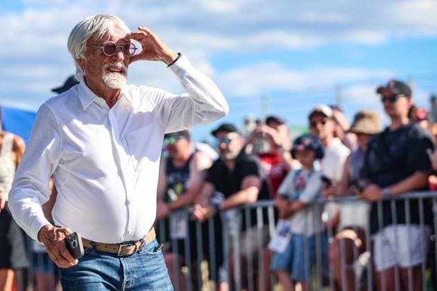 FORMULA 1 - GP of Austria 2025 SPIELBERG,AUSTRIA,28.JUN.25 - MOTORSPORTS, FORMULA 1 - Grand Prix of Austria, Red Bull Ring, practice and qualifying. Image shows Bernie Eccelstone.  GEPAxpictures xManuelxBinder