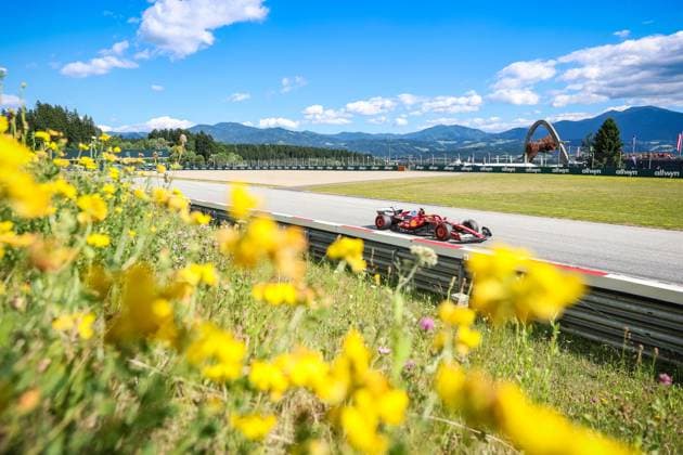 FORMULA 1 - GP of Austria 2025 SPIELBERG,AUSTRIA,28.JUN.25 - MOTORSPORTS, FORMULA 1 - Grand Prix of Austria, Red Bull Ring, practice and qualifying. Image shows Lewis Hamilton (GBR Ferrari).  GEPAxpictures xManuelxBinder