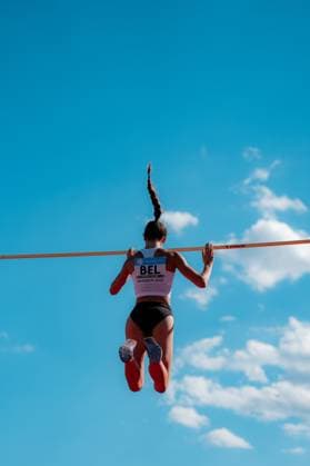 Bilder des Jahres 2025, Sport 06 Juni Sport Themen der Woche KW26 Sport Bilder des Tages Belgian Elien Vekemans pictured in action during the European Athletics Team Championships, in Maribor, Slovenia, Saturday 28 June 2025. Team Belgium is competing in the second division on 28 and 29 June. CHIARAxMONTESANO  x128017449x