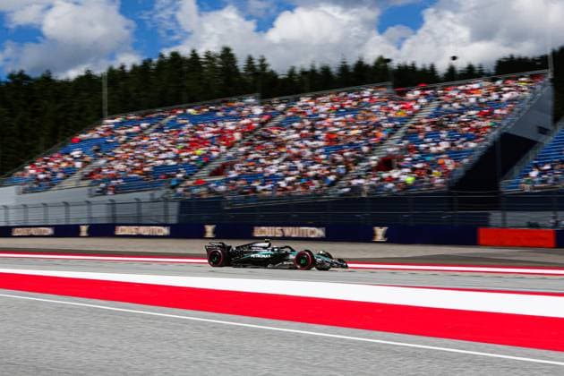 Andrea Kimi Antonelli (ITA) - Mercedes-AMG PETRONAS F1 Team - Mercedes W16 - Mercedes E Performance during Formula 1 MSC Cruises Austrian Grand Prix 2025, Spielberg, Austria, from Jun 26th to 29th - Round 11 of 24 of 2025 F1 World Championship, WM, Weltmeisterschaft Formula 1 MSC Cruises Austrian Grand Prix 2025