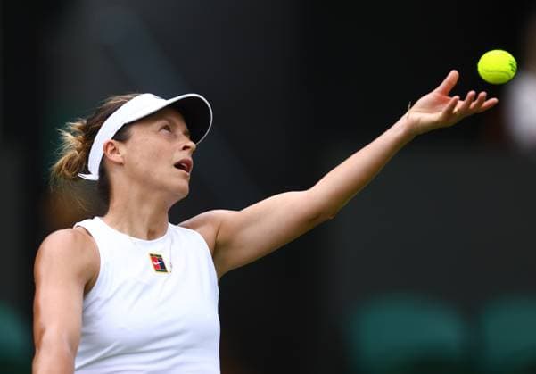 Wimbledon Championships 2025 AELTC, Saturday Practice, London, UK - 28 06 2025 Tatiana Maria (GER) Practices at Wimbledon ahead of the 2025 Championships London Wimbledon London GBR, UK NEWSPAPERS OUT Copyright: xMarkxGreenwoodx