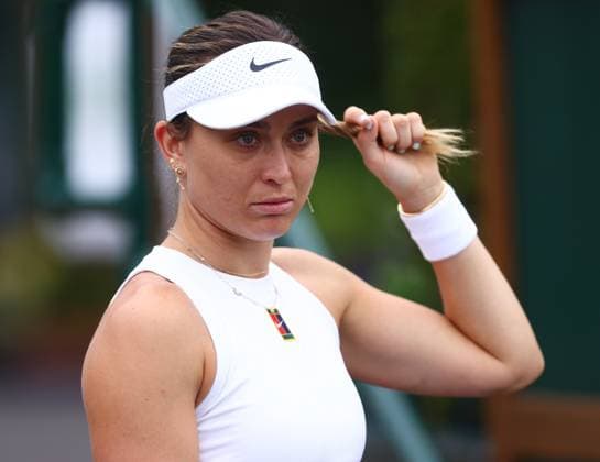 Wimbledon Championships 2025 AELTC, Saturday Practice, London, UK - 28 06 2025 Pauls Badosa (ESP) prepares to Practice at Wimbledon ahead of the 2025 Championships London Wimbledon London GBR, UK NEWSPAPERS OUT Copyright: xMarkxGreenwoodx