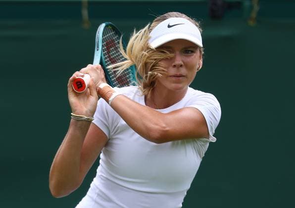 Wimbledon Championships 2025 AELTC, Saturday Practice, London, UK - 28 06 2025 Katie Boulter (GBR) Practices at Wimbledon ahead of the 2025 Championships London Wimbledon London GBR, UK NEWSPAPERS OUT Copyright: xMarkxGreenwoodx