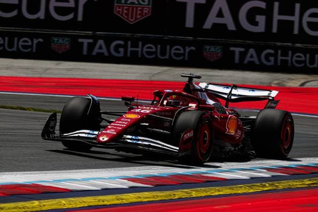 June 28, 2025, Spielberg, Styria, Austria: Charles Leclerc (MON) - Scuderia Ferrari - Ferrari SF-25 - Ferrari during Formula 1 MSC Cruises Austrian Grand Prix 2025, Spielberg, Austria, from Jun 26th to 29th - Round 11 of 24 of 2025 F1 World Championship, WM, Weltmeisterschaft Spielberg Austria - ZUMAm217 20250628_zsp_m217_091 Copyright: xAlessioxDexMarcox