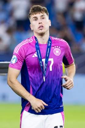 UEFA U21 European Championship, Final England Germany 28 06 2025 Brajan Gruda Germany, 17 at the UEFA U21 European Championship in the final match England Germany, on 28 06 2025, National Football Stadium, Bratislava, Slovakia Copyright: xBEAUTIFULxSPORTS Meuselx