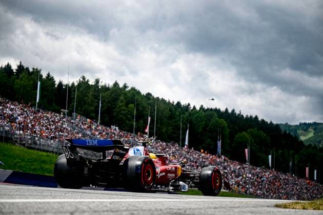 F1 Grand Prix of Austria - Qualifying Lewis Hamilton of Team Scuderia Ferrari HP drives the Ferrari SF-25 during free practice at the FIA Formula One World Championship, WM, Weltmeisterschaft F1 Austria Grand Prix in Spielberg, Austria, on June 28, 2025. Spielberg Austria  Copyright: xLucaxBarsalix originalFilename:barsali-notitle250628_np5Jy.jpg