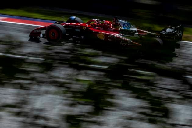 F1 Grand Prix of Austria - Qualifying Charles Leclerc of Monte-Carlo and Scuderia Ferrari drives during the qualifying session at the Formula 1 MSC Cruises Austrian Grand Prix in Spielberg, Austria, on June 28, 2025. Spielberg Austria  Copyright: xRobertxSzaniszlox originalFilename:szaniszlo-notitle250628_npKmF.jpg