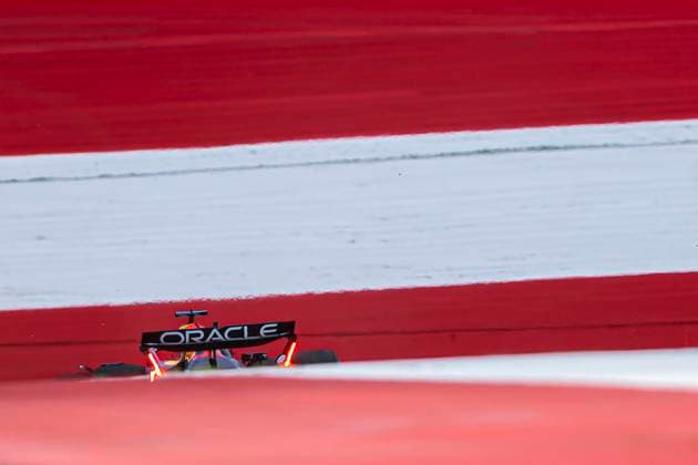 F1 Grand Prix of Austria - Qualifying Max Verstappen of the Netherlands and Oracle Red Bull Racing drives during the qualifying session at the Formula 1 MSC Cruises Austrian Grand Prix in Spielberg, Austria, on June 28, 2025. Spielberg Austria  Copyright: xRobertxSzaniszlox originalFilename:szaniszlo-notitle250628_npxb6.jpg