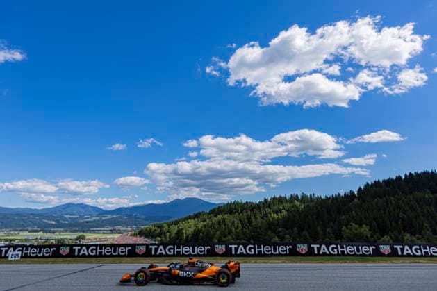 F1 Grand Prix of Austria - Qualifying Oscar Piastri of Australia and McLaren F1 Team driver participates in the qualifying session at the Formula 1 MSC Cruises Austrian Grand Prix in Spielberg, Austria, on June 28, 2025. Spielberg Austria  Copyright: xRobertxSzaniszlox originalFilename:szaniszlo-notitle250628_npDIt.jpg